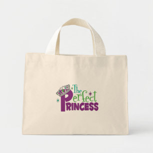 Perfekten Princess Totes Mini Tygkasse
