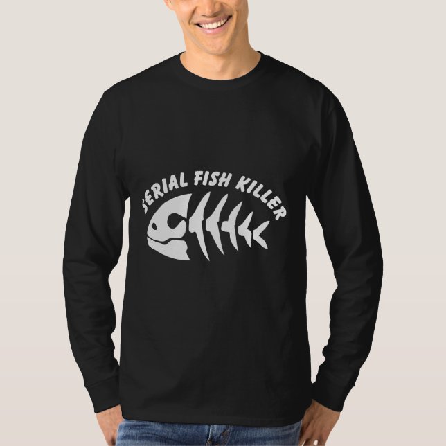 Perfekten Serial Fish Kille T Shirt (Framsida)