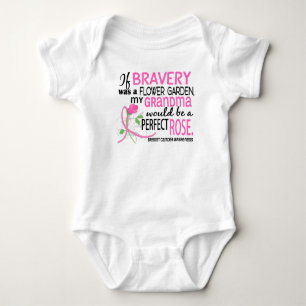 Perfekten steg bröstcancer för mormor 2 t-shirt