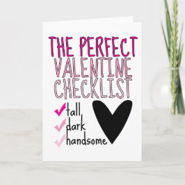 Perfekten Valentine Helgkort