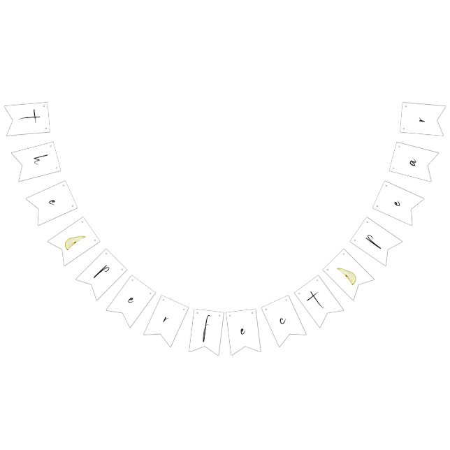 Perfekten - välkomstbanderoll vimplar (Alla)