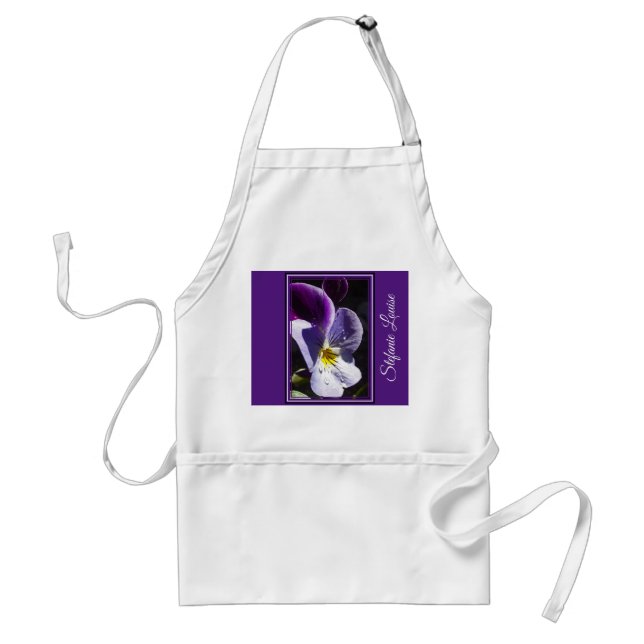 Perfekten Viola Flower Förkläde (Framsidan)