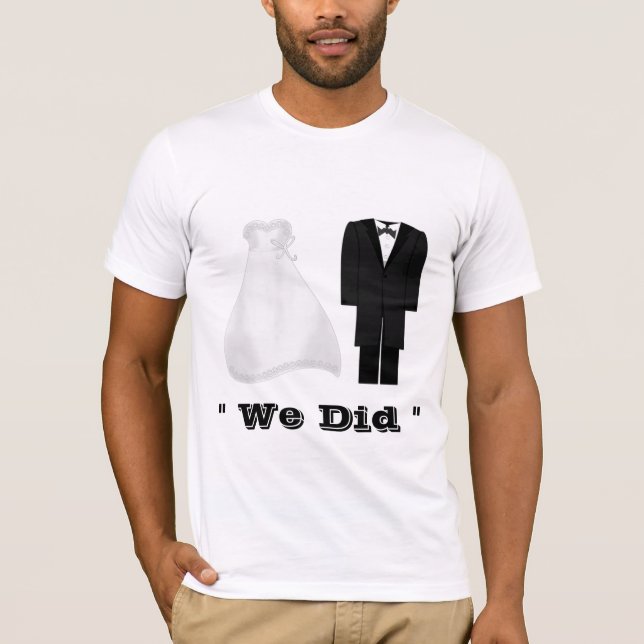 Perfektens gåva till Newlyweds Tee (Framsida)