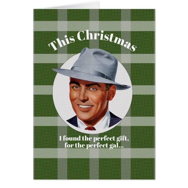 Perfektens gåva, till perfekten.. hälsningskort (Framsidan)