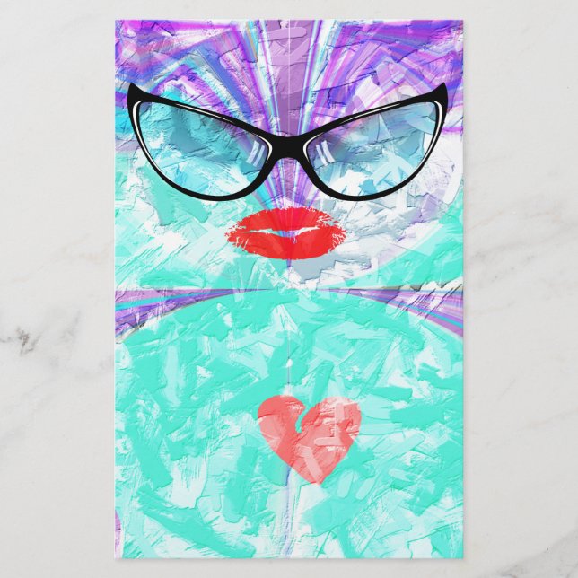 Perfektens hjärta brevpapper (Framsida)