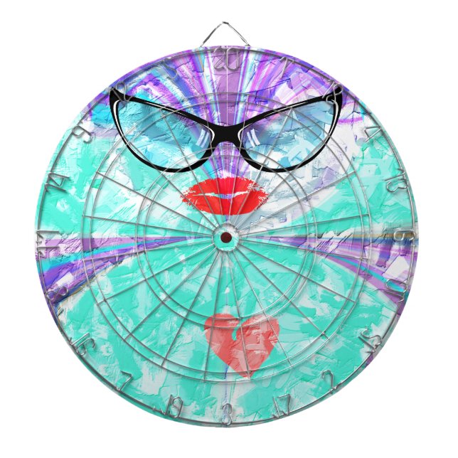 Perfektens hjärta darttavla (Framsidan)