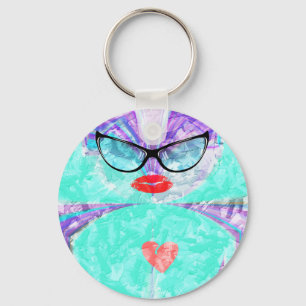 Perfektens hjärta nyckelring