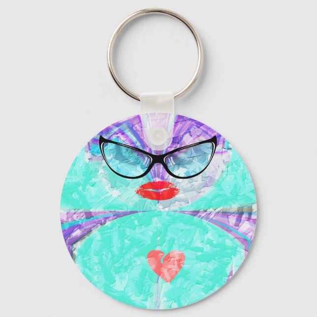 Perfektens hjärta nyckelring (Framsida)