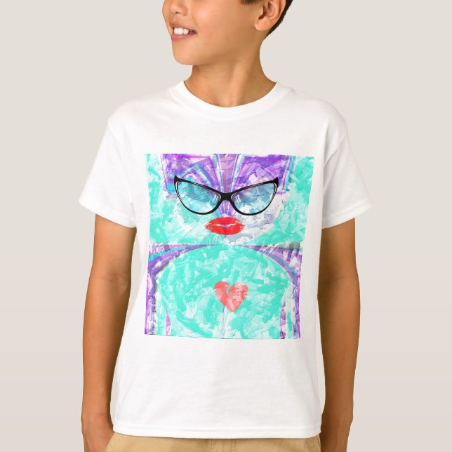 Perfektens hjärta tee shirt (Framsida)