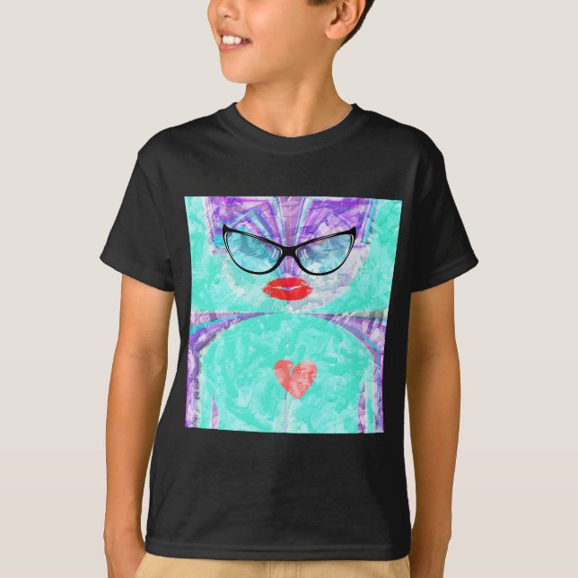 Perfektens hjärta tee shirt (Framsida)