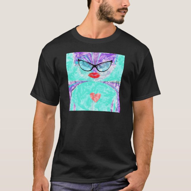 Perfektens hjärta tee shirt (Framsida)