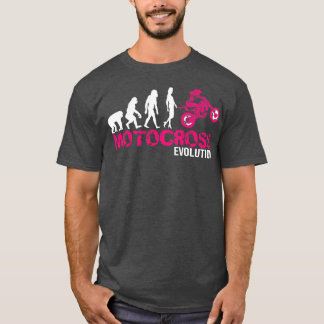 Perfektens utveckling av en Motocross-kvinnlig gåv T Shirt