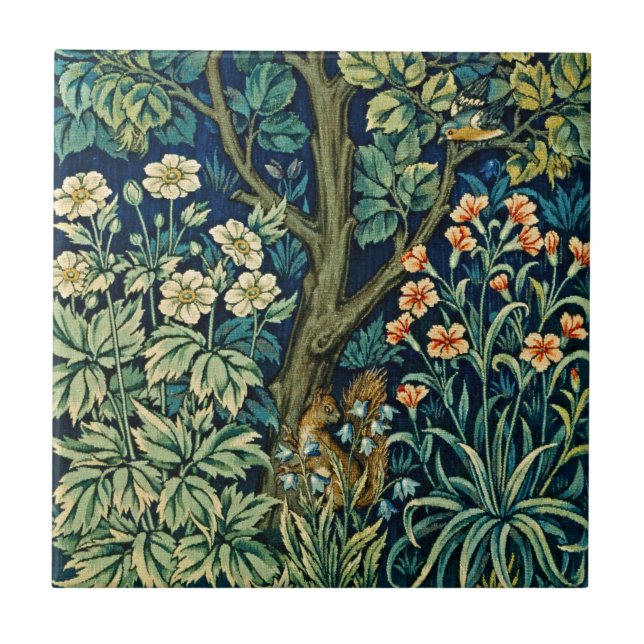 Perfektion för fasaner - timodig estetisk kakelplatta (Framsidan)