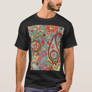 Perfektion för Paisley: Oriental Vintage Mönster T Shirt