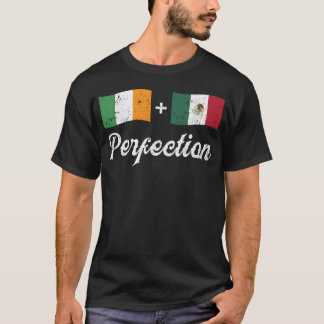 Perfektion Irland Mexikansk Flagga Cinco De Mayo 5 T Shirt