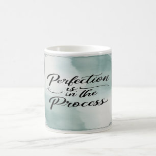 Perfektion ligger i processen kaffemugg