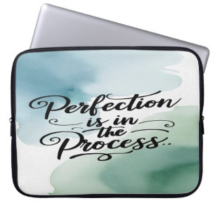 Perfektion ligger i processen laptop fodral