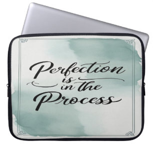 Perfektion ligger i processen laptop fodral