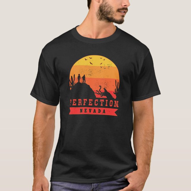 Perfektion, Nevada - Gift Shop Design T Shirt (Framsida)