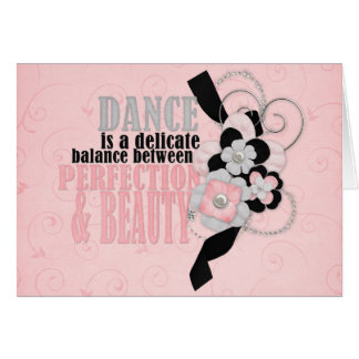 Perfektion och skönhet hälsningskort