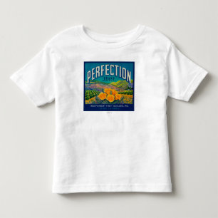 Perfektion orange LabelColton, CA T-shirt