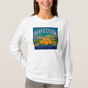 Perfektion orange LabelColton, CA T-shirt