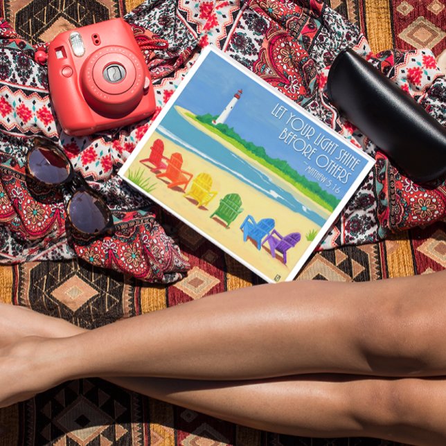 Perfektionerade stolar och fyr-inspirerande vykort (Skapare uppladdad)