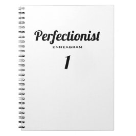 Perfektionist Enneagram 1 Journal bärbar dator Anteckningsbok