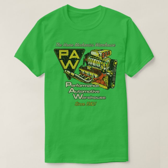 Performance Automotive Warehouse 1982 T Shirt (Design framsida)