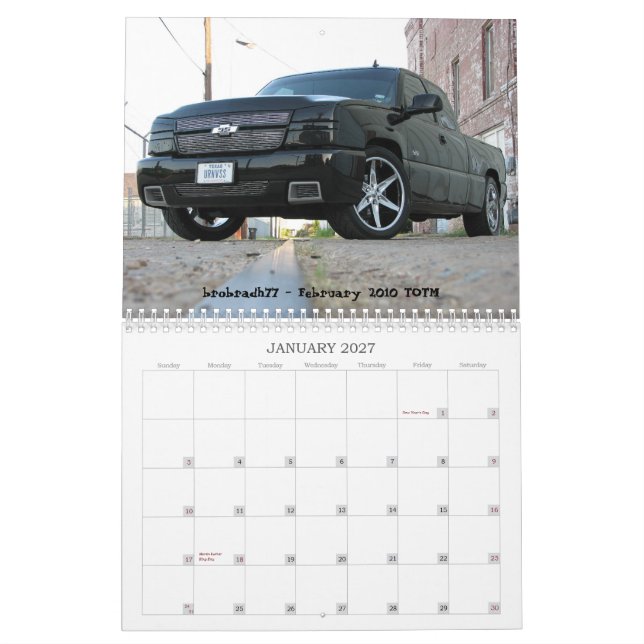 Performancetrucks.net 2011 kalender (Jan 2027)