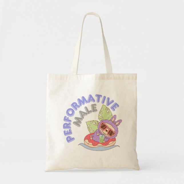 Performative Male Tote Tygkasse (Framsidan)