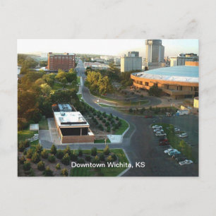 Performing Arts Downtown Wichita, Kansas Vykort