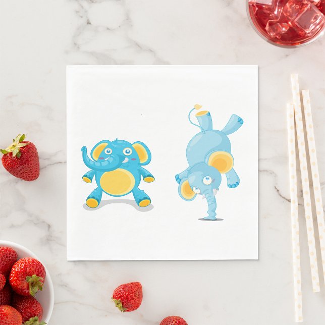 Performing Elephant Pappersservett (Skapare uppladdad)