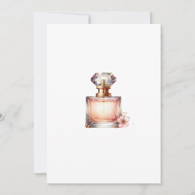 perfum letter  inbjudningar (Framsida)