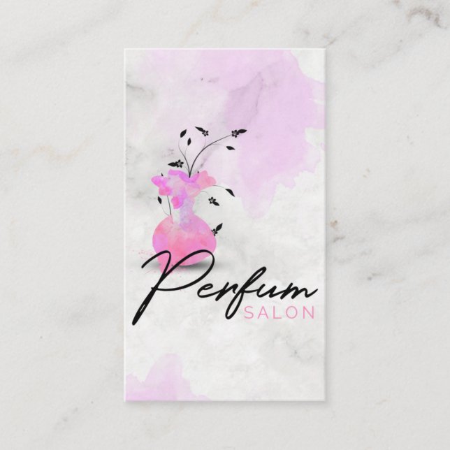 Perfum Salon Visitkort (Framsida)