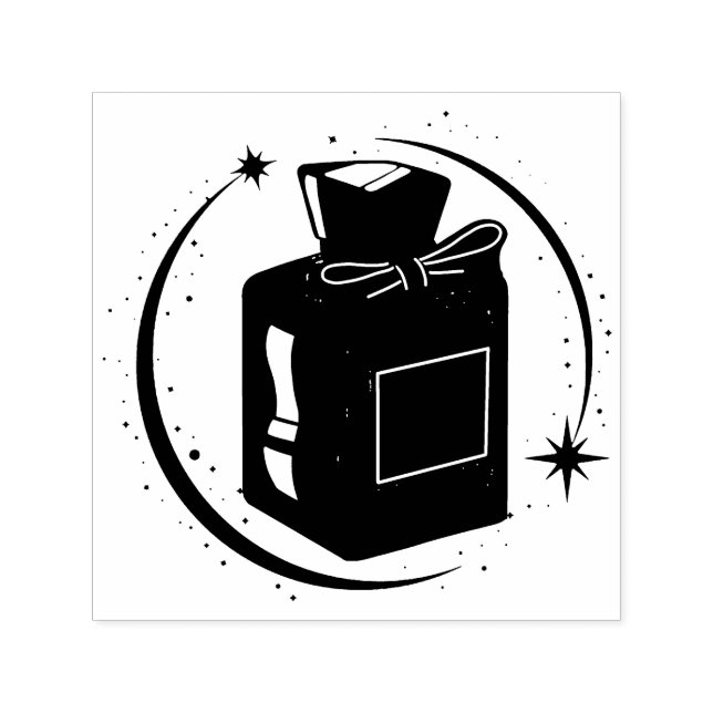 Perfume Self-inking Stamp Självfärgande Stämpel (Design)
