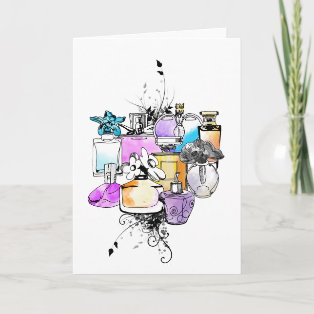 Perfumes Art Kort (Framsida)