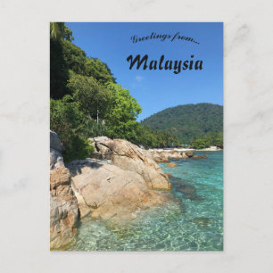 Perhentianöarna Terengganu Malaysia Vykort