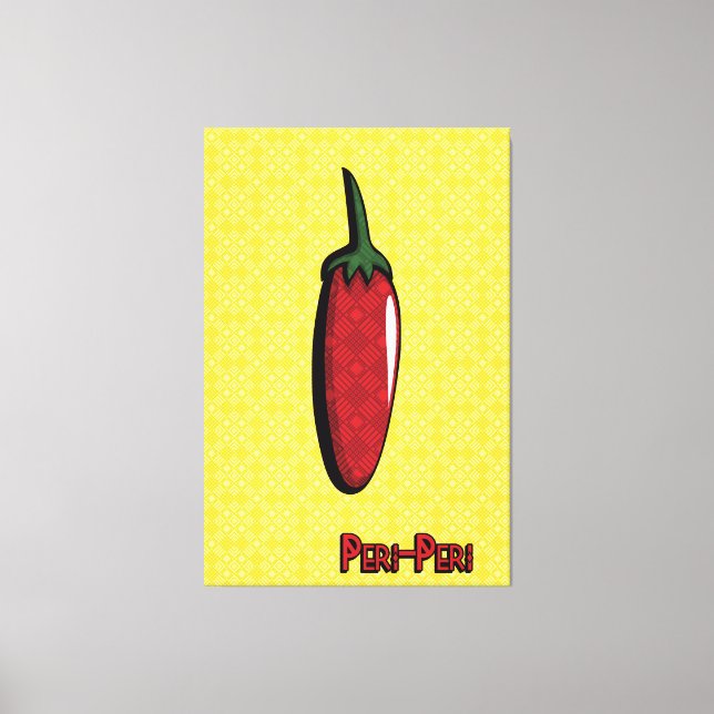 Peri Chili Pepper Canvas Art (Framsida)
