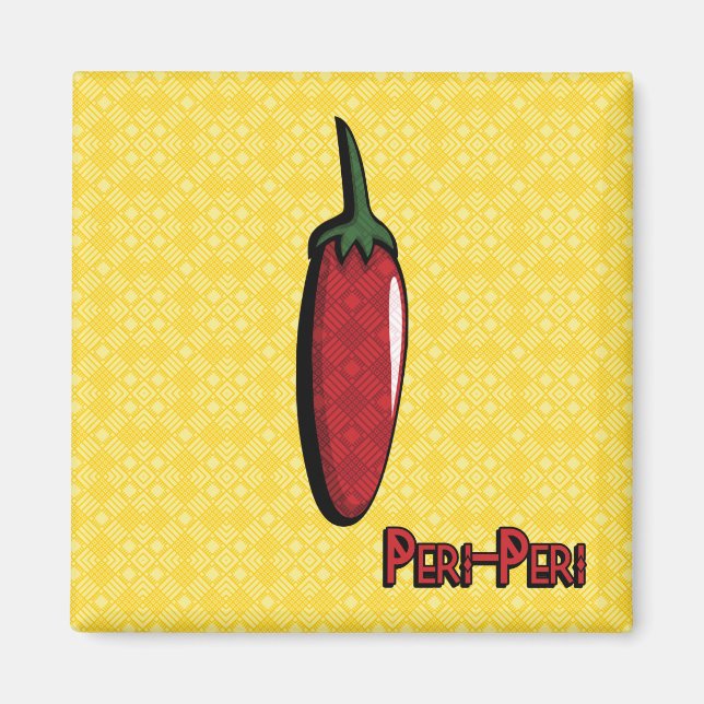 Peri Chili Pepper Magnet (Framsidan)