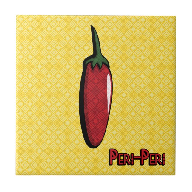 Peri Chili Pepper Tile Kakelplatta (Framsidan)