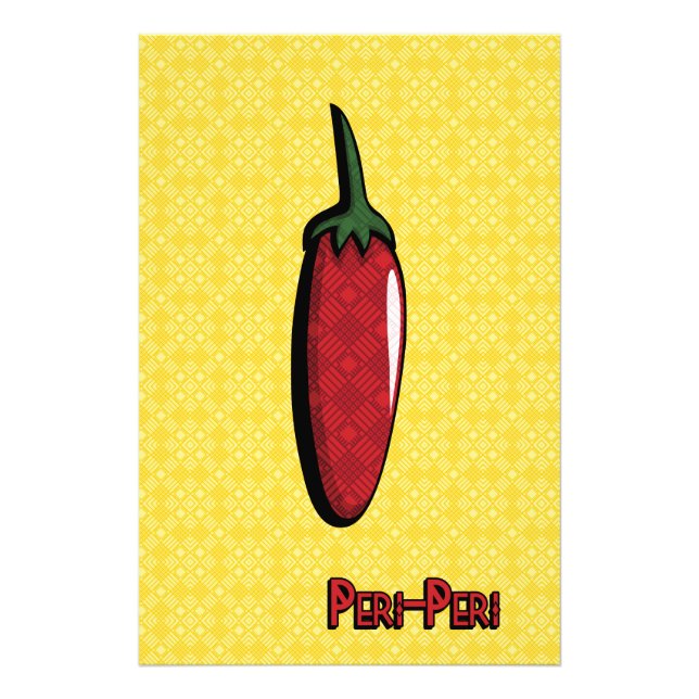 Peri Chili Pepper-utskrift Fototryck (Framsidan)