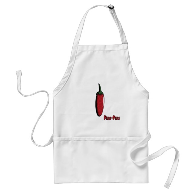 Peri Peri Chili Pepper Apron Förkläde (Framsidan)