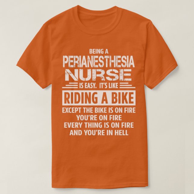 Perianestesi Nurse 4 T Shirt (Design framsida)