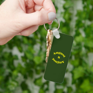Peridot Birthstone - August Keychain Nyckelring