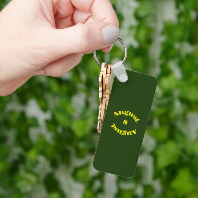 Peridot Birthstone - August Keychain Nyckelring (Hand)