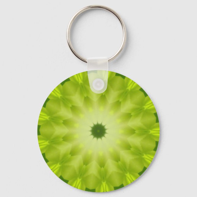 Peridot Kaleidoscope Nyckelring (Framsida)