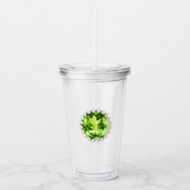 Peridot och pärlor take away mugg
