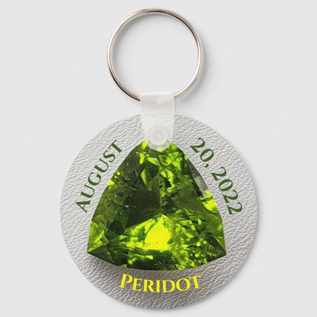 Peridot Tririg Nyckelring (Framsida)