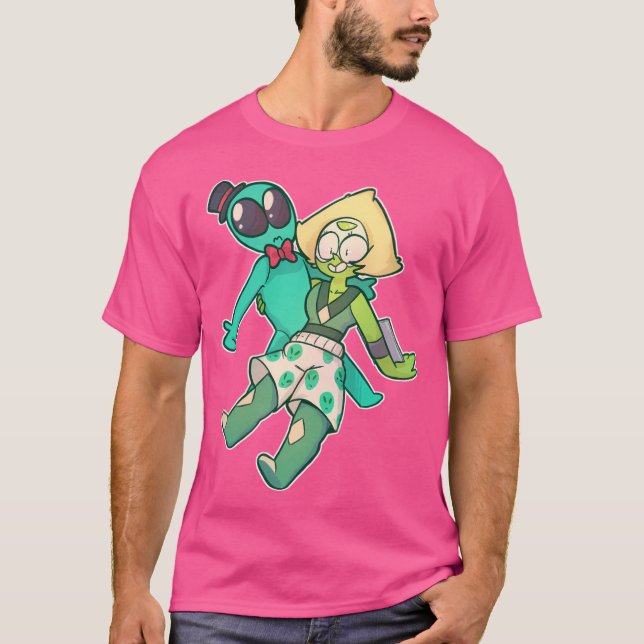 Peridot Ufo T Shirt (Framsida)